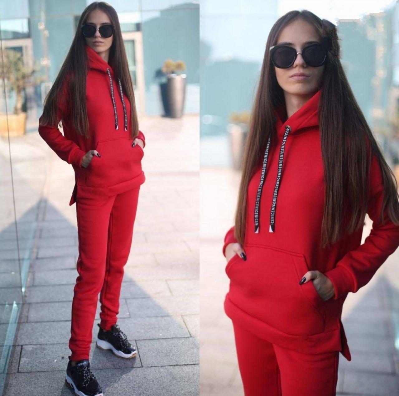 Флісовий спортивний костюм жіночий, фото 1