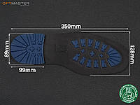Комплект Vegas Pio Dusini кожаная подошва 4.5мм + набойка (черный+синий)