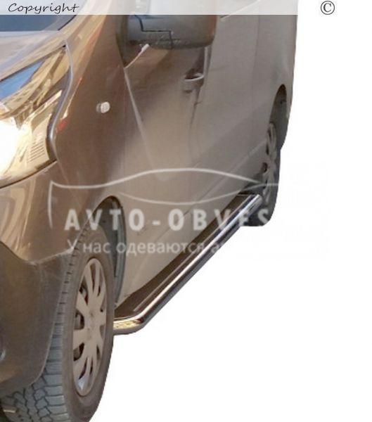 Підніжки площадки Renault Trafic 2015-..., L1\L2 бази: - К\б - основа Ø42 мм є 51 та 60 мм, фото 1