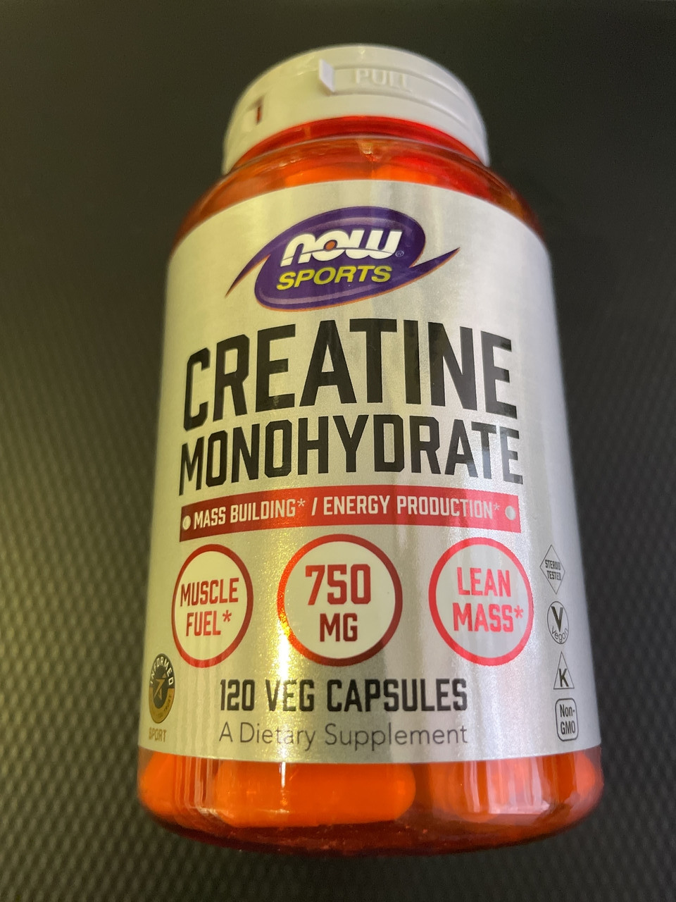 Креатин Now Foods Creatine Monohydrate 120 капс