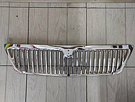 Решетка радиатора Газель, Соболь Рута, Баргузин хромированная нового образца (пр-во Карболит ОАО)
