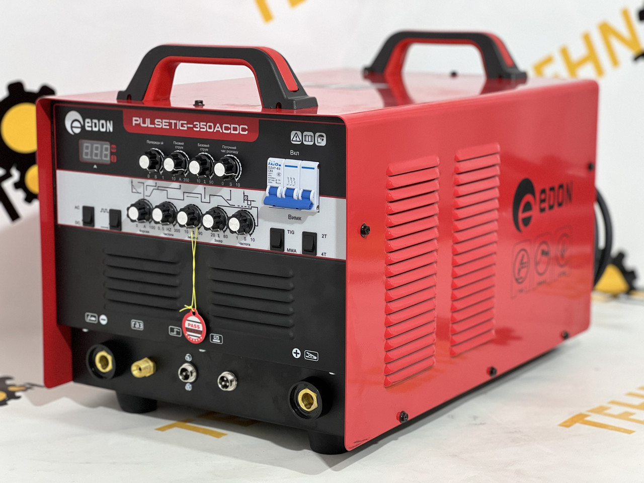 Аргонодуговий промисловий зварювальний апарат Edon PULSETIG-350ACDC 380 В.