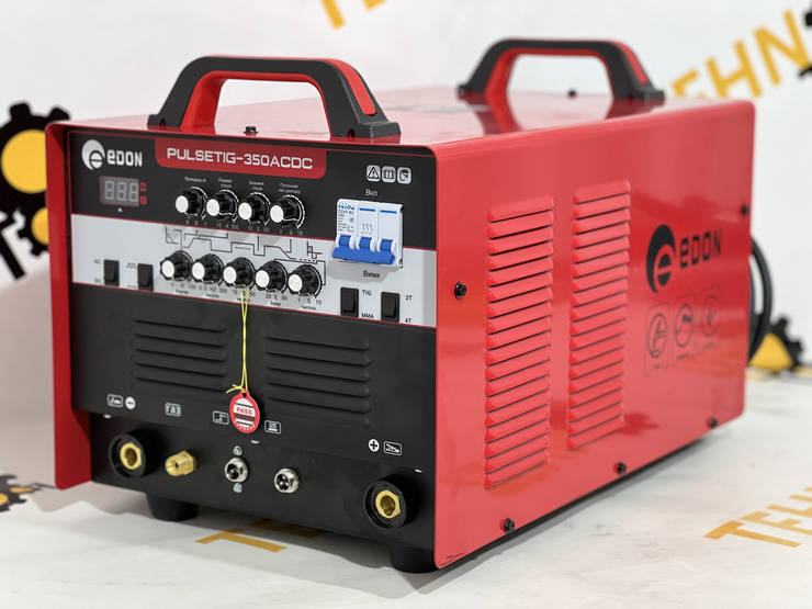 Аргонодуговий промисловий зварювальний апарат Edon PULSETIG-350ACDC 380 В., фото 1