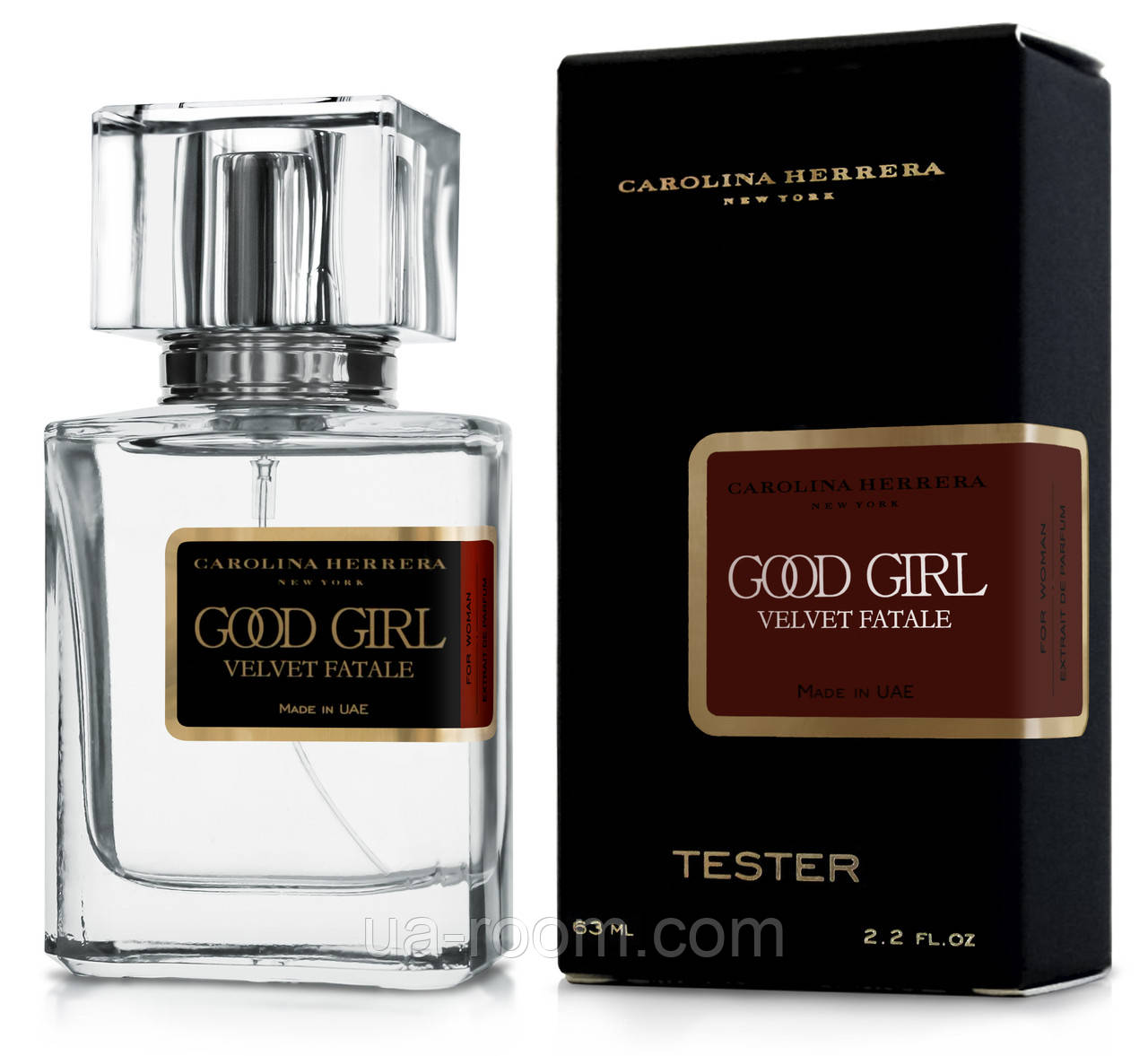 Тестер жіночий Carolina Herrera Good Girl Velvet Fatale, 63 мл