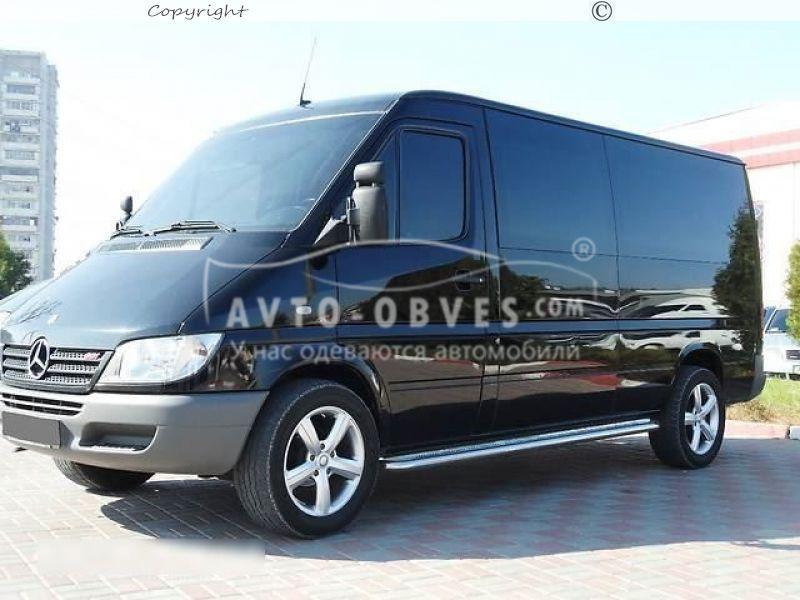 Подножки площадки Mercedes Sprinter, L1\L2\L3 базы: - К\б - основание Ø42 мм есть 51 та 60 мм - фото 2 - id-p5995771