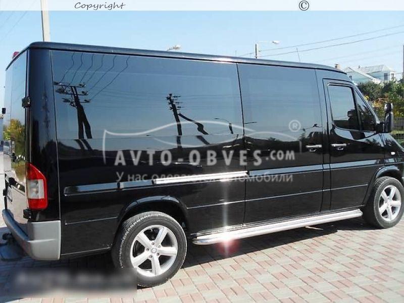 Подножки площадки Mercedes Sprinter, L1\L2\L3 базы: - К\б - основание Ø42 мм есть 51 та 60 мм - фото 3 - id-p5995771