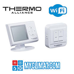 Бездротовий термостат Thermo Alliance ТА-2402WiFiRF c WiFi тижневий