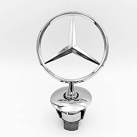 Емблема приціл для Mercedes-Benz (Мерседес) ХРОМ