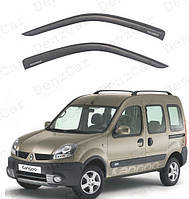 Ветровики Renault Kangoo I 3d 1998-2008 (на скотче)\Дефлекторы окон Рено Кенго 1