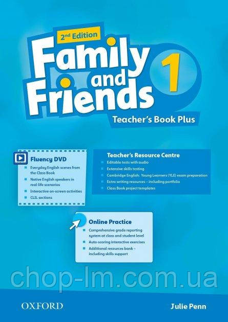 Family and Friends 2nd (second) Edition 1, Teacher's Book Plus / Книга для учителя