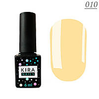 Гель-лак Kira Nails No010 — світло-персиковий, 6 мл