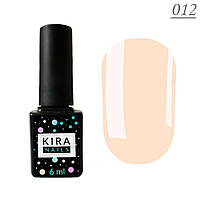 Гель-лак Kira Nails No012 — світлий ніжно-рожевий, 6 мл