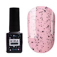 Гель-лак Kira Nails Чіа Пудинг №004 Полуниця (з крихтою), 6 мл