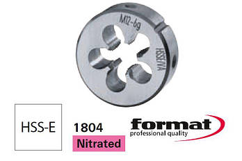 Плашка метрична HSS-E під неіржавку лампу Format (Німеччина) М10