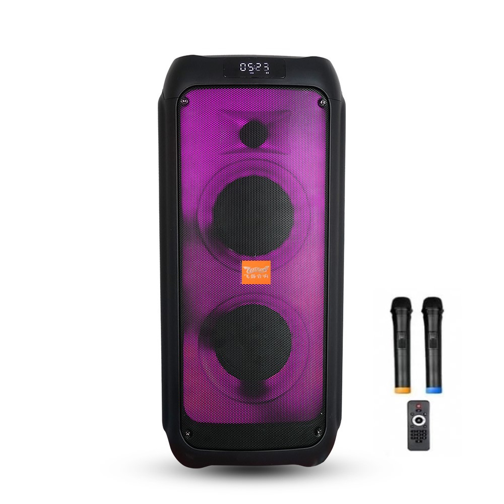 Колонка акумуляторна Partybox Rave 65 з радіомікрофонами (150W/USB/BT/FM/TWS), фото 1