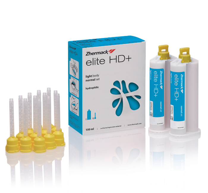 Elite HD + light normal (2 картриджі по 50 мл) Zhermack, фото 1