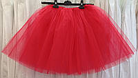Подъюбник юбка-пачка красного цвета, 50 см