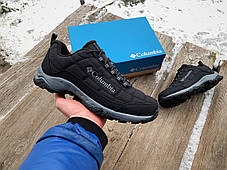 Чоловічі зимові кросівки Columbia Firecamp Fleece III BM0820-010 чорні Оригінал, фото 3