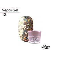 Глітерний гель Vegas Gel No10 5 мл
