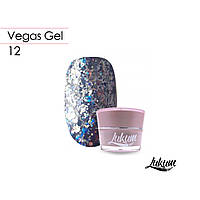 Глітерний гель Vegas Gel No12 5 мл