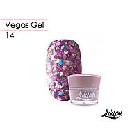 Глітерний гель Vegas Gel No14 5 мл