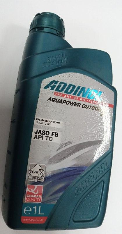 ADDINOL Олія AQUAPOWER OUTBOAR D 4T 1030 1л, фото 1