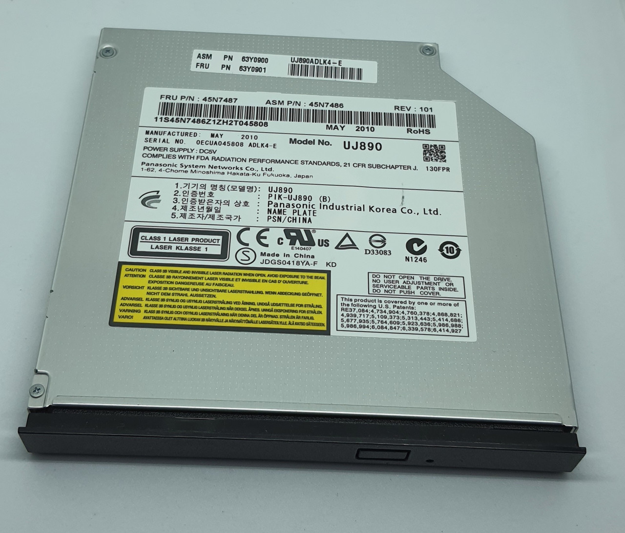 Оптический Привод для Ноутбука Lenovo EDGE 15 , DVD, 45N7487, 63Y0901 ...