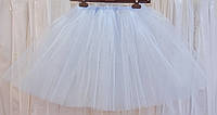 Подъюбник юбка-пачка голубого цвета, 50 см