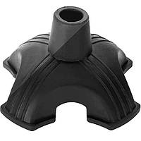 Опора гумова чотирипелюсткова для тростини/милиці Nova Quad Tip NTA19-011 (19 мм)