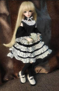 Лялька 1/4 BJD Хлоя 40 см шарнірна лялька, повний комплект (одяг, взуття, перука)