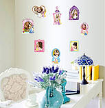 Інтер'єрна наклейка на стіну Дитячі фоторамки AY9086, фото 2