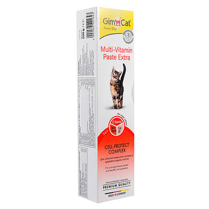 Мультивітамінна паста для кішок GimCat Multi-Vitamin Paste Extra 200 г, фото 1