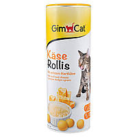 Витаминные лакомства лоя кошек GimCat Kase-Rollis с сыром 425г/50 шт