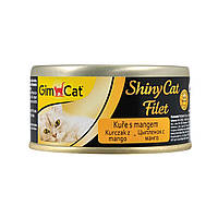 Влажный корм для кошек GimCat Shiny Cat Filet курица и манго 70 г