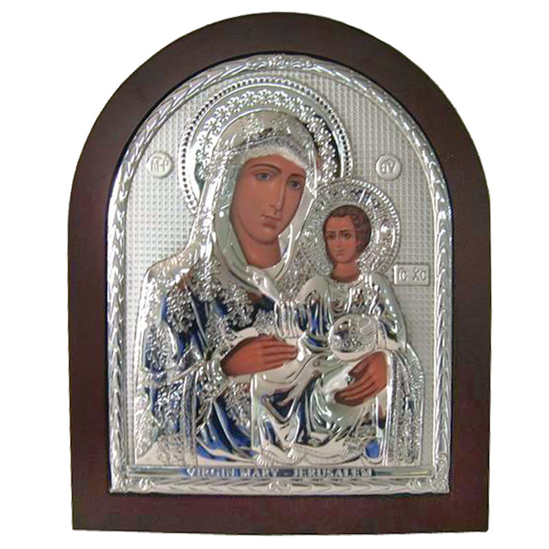 Икона Иерусалимской Божьей Матери, 13х11 см (466-1191), без бренда - фото 1 - id-p1549764891