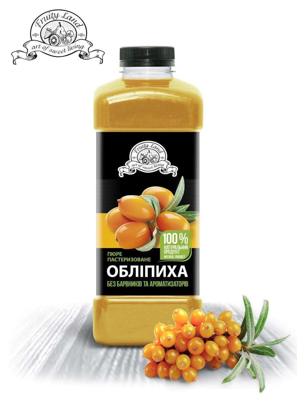 Обліпиха пюре пастеризоване TM Fruity Land (1 кг)
