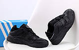 Чоловічі кросівки Adidas Niteball Black, чорні кросівки адідас найтбол, фото 7