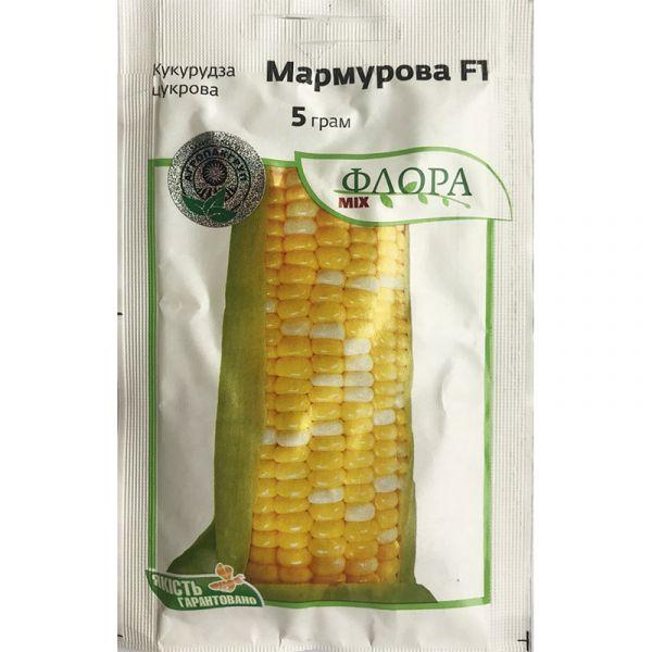 Насіння кукурудзи цукрової, середньоранньої "Мармурова" F1 (5 г) від "Мнагор", Україна