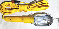 Автопереноска 12V в прикуриватель, 10м желтая 14 LED ( авто переноска )