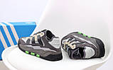 Чоловічі кросівки Adidas Niteball Grey Five Black, сірі кросівки адідас найтбол, фото 8