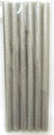 Клейові стрижні "OPP" Silver glitter 11х180мм №0250-S(6)