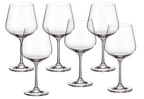 Набір чарок скло "Bohemia. Strix/Dora" (6шт) 60мл (горілка) №1SF73/00000/060/