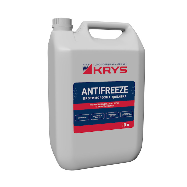 Кріс Антіфріз / Krys Antifreezе - протиморозна добавка до бетону та розчину, уп.14 кг