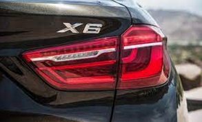 Емблема (наклейка, шильдик, логотип, літери) кришки багажника X6 BMW (БМВ) - Хром, фото 3