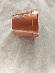 Горщик для розсади коричневий d-11 см.