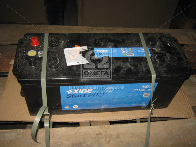 Купить Аккумулятор 140Ah-12v Exide Start PRO (513х189х223),полярность ...