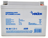 Акумуляторна батарея MERLION AGM GP12-26 12V 26Ah (165х125х175), фото 3