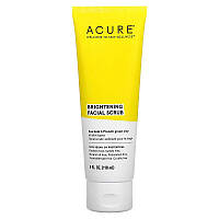 Осветляющий скраб для лица Acure "Brightening Facial Scrub" для всех типов кожи (118 мл)