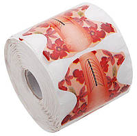 Форма для нарощування нігтів овальної квіток, 300 шт.