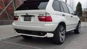 Емблема (наклейка, шильдик, логотип, літери) кришки багажника X5 BMW (БМВ) Чорний глянець, фото 4
